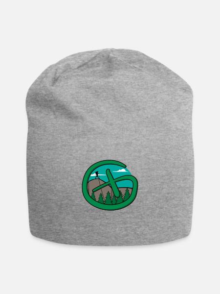 Geocacher Geschenk Geocaching Schatzsuche Gps Schn - Jersey-Beanie - Grau meliert