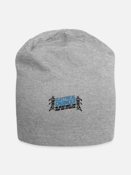 ELECTRICAL ENGINEER: Electrical Engineer Potential - Jersey-Beanie - Grau meliert