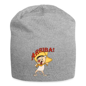 Mouse Mexico ARRIBA - Jersey Beanie - heather grey - Front