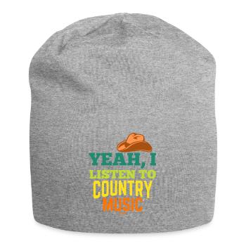 Countrymusik Western America Linedance - Bonnet en jersey - gris chiné - Devant