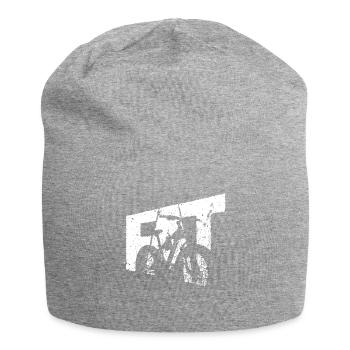Fatbike Roue Fat Bike gros pneus Cadeau cool - Bonnet en jersey - gris chiné - Devant