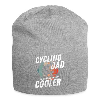 Cycling Dad | cool papa cycliste cycliste - Bonnet en jersey - gris chiné - Devant