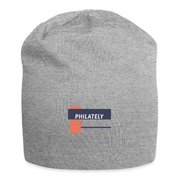 Stamp Collecting Collector Philatelist - Jersey Beanie - heather grey - Front