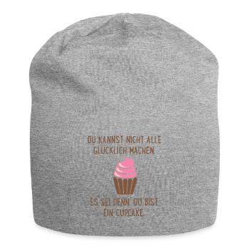 Cupcake - Jersey-Beanie - Grau meliert - Vorne
