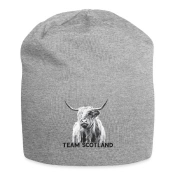 Écosse - Bonnet en jersey - gris chiné - Devant