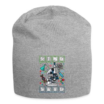 Chemie Physik Biologielehrer Lehrer - Jersey-Beanie - Grau meliert - Vorne