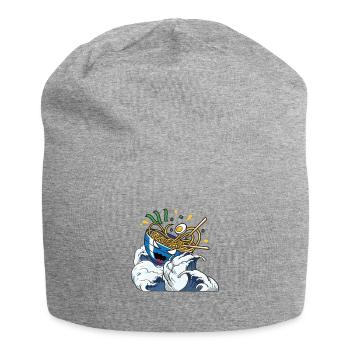Tempête de nouilles - Bonnet en jersey - gris chiné - Devant