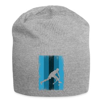 Floorball - Jersey-Beanie - Grau meliert - Vorne