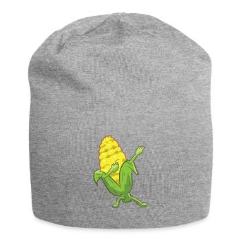 Dabbing Corn Cute Dancing Corn Gift For Corn - Jersey Beanie - heather grey - Front