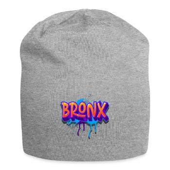 Graffiti du Bronx - Bonnet en jersey - gris chiné - Devant