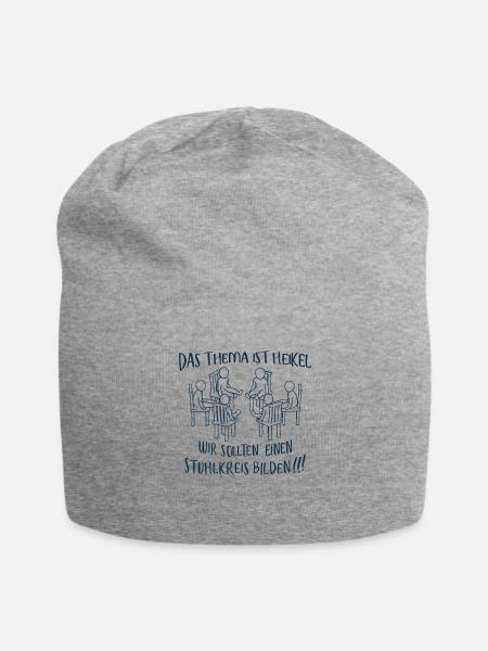 Erzieher Pädagogen Pädagogik Sozialarbeiter - Jersey-Beanie - Grau meliert