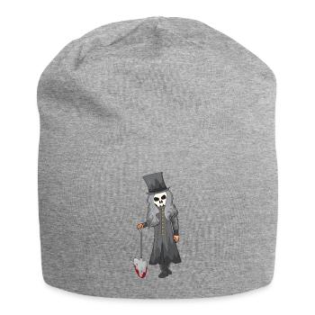 Gravedigger Undertaker Undertaker Grave Shirt - Jersey Beanie - heather grey - Front