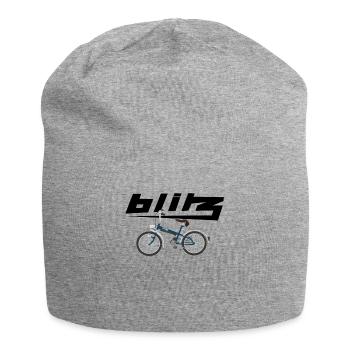 DDR Blitz Fahhrad Rad Radfahren Fahrradfahren - Jersey-Beanie - Grau meliert - Vorne