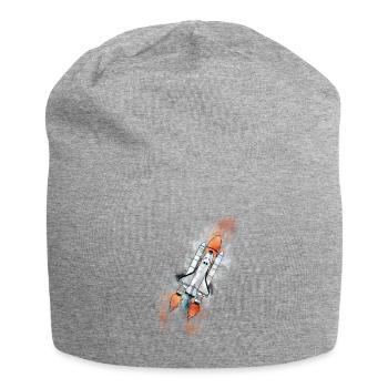 NASA - Bonnet en jersey - gris chiné - Devant