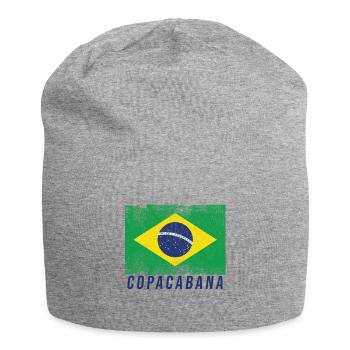 Brasilien - Jersey Beanie - heather grey - Front