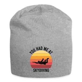 Skydiving and Parachuting - Bonnet en jersey - gris chiné - Devant