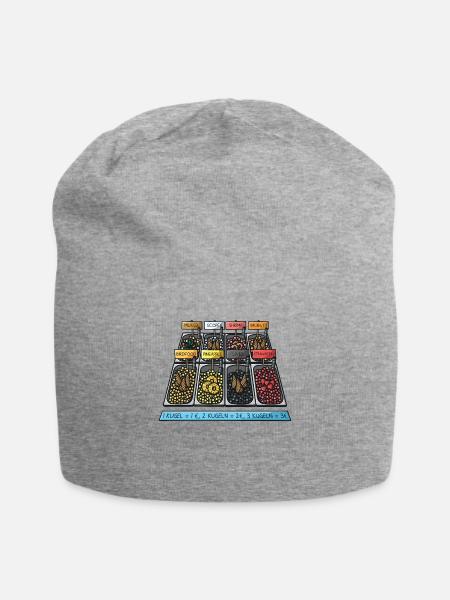 Karpfen Angler Anglergeschenke Geschenk AnglerPapa - Jersey-Beanie - Grau meliert