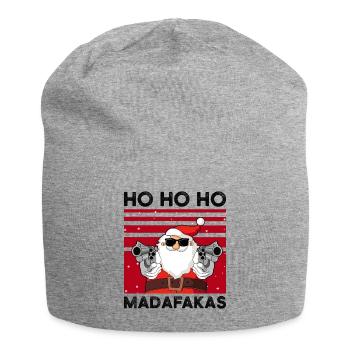 Santa Claus - Jersey Beanie - heather grey - Front
