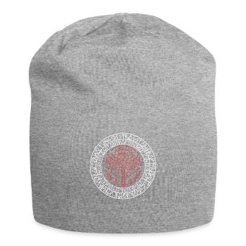 yggdrassil - Jersey Beanie - heather grey - Front