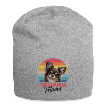 Chihuahua - Jersey Beanie - heather grey - Front