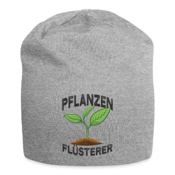 Gärtner - Jersey-Beanie - Grau meliert - Vorne