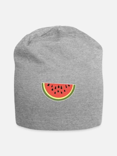 Melon melons fruits melon dames - Bonnet en jersey - gris chiné