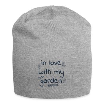 Jardin disant - Bonnet en jersey - gris chiné - Devant