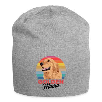 Golden retriever - Jersey Beanie - heather grey - Front