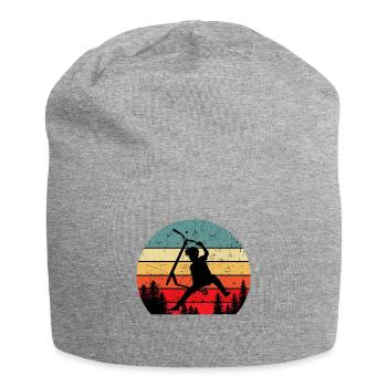 Scooter - Jersey-Beanie - Grau meliert - Vorne