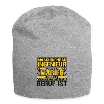 Maschinenbauer Techniker Maschinenbau Ingenieur - Jersey-Beanie - Grau meliert - Vorne