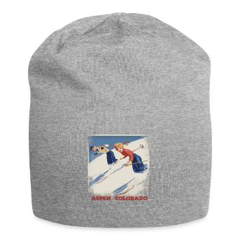 ski - Bonnet en jersey - gris chiné - Devant
