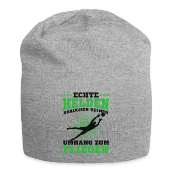 Torwart - Jersey-Beanie - Grau meliert - Vorne