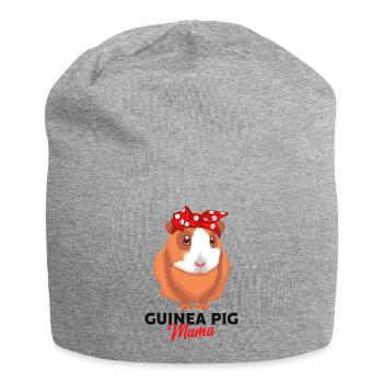 Guinea pig - Jersey Beanie - heather grey - Front