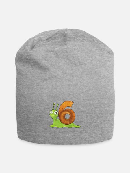 6. Geburtstag Mädchen Junge 6 Jahre Geschenk - Jersey-Beanie - Grau meliert