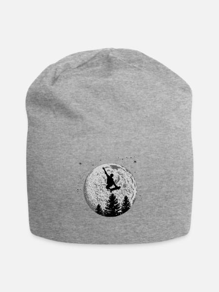 Skateboard - Jersey-Beanie - Grau meliert