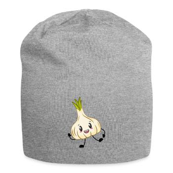 Ail - Bonnet en jersey - gris chiné - Devant