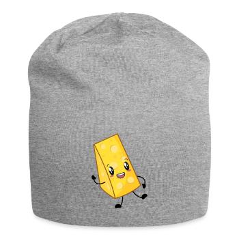 cheese - Jersey Beanie - heather grey - Front