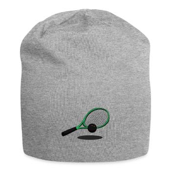 Squash Squash Racket Squashing Squash - Jersey Beanie - heather grey - Front