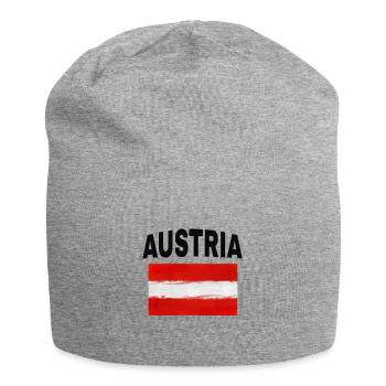 Austria - Jersey Beanie - heather grey - Front