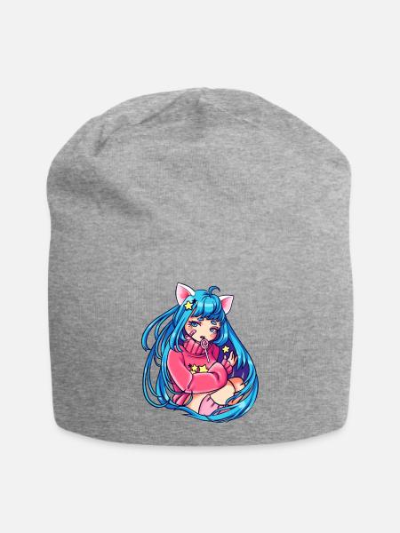 Catgirl - Star Collector - Jersey-Beanie - Grau meliert