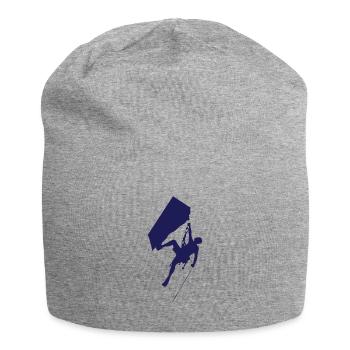 Rock climbing - Jersey Beanie - heather grey - Front