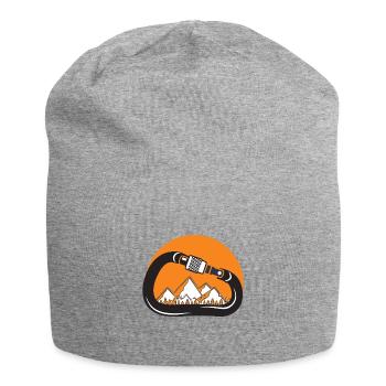 Rock climbing - Jersey Beanie - heather grey - Front