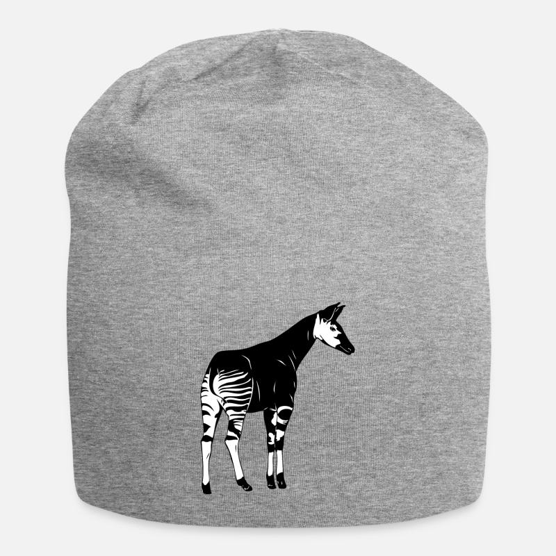 Okapi - Jersey-Beanie - Grau meliert