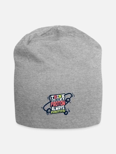 Physik Spruch Physiklehrer - Jersey-Beanie - Grau meliert