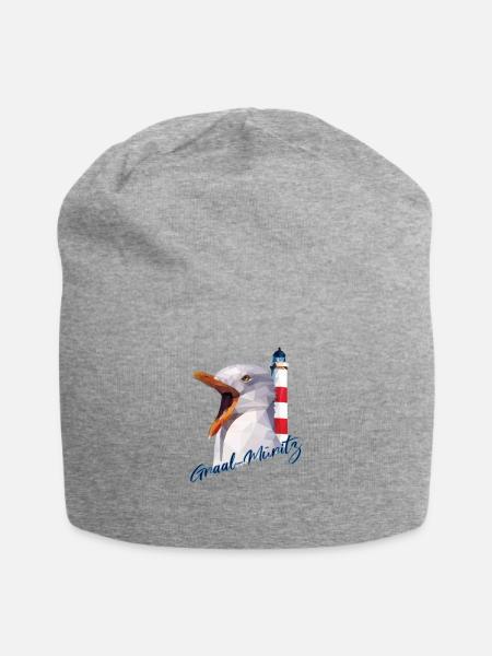 Graal Müritz Baltic Sea Baltic Sea coast gift - Jersey Beanie - heather grey