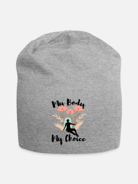 Feminismus Feministin Feminist Geschenk - Jersey-Beanie - Grau meliert
