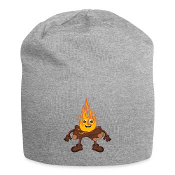 Feu de camp Feu - Bonnet en jersey - gris chiné - Devant