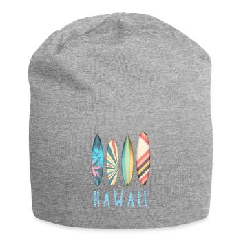 Hawaii Surfing Paradise Surfboards - Jersey-Beanie - Grau meliert - Vorne