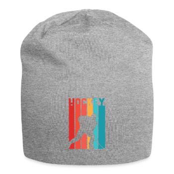 Hockey Regenbogen - Eishockey - Jersey-Beanie - Grau meliert - Vorne