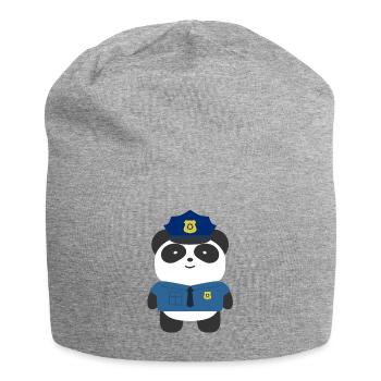 Police Panda - Bonnet en jersey - gris chiné - Devant
